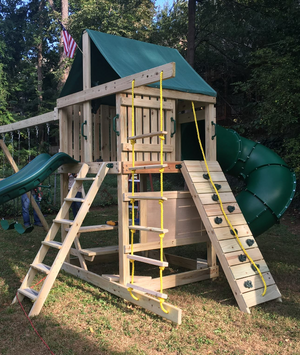 Customer Install of the Ultimate Swing Set 