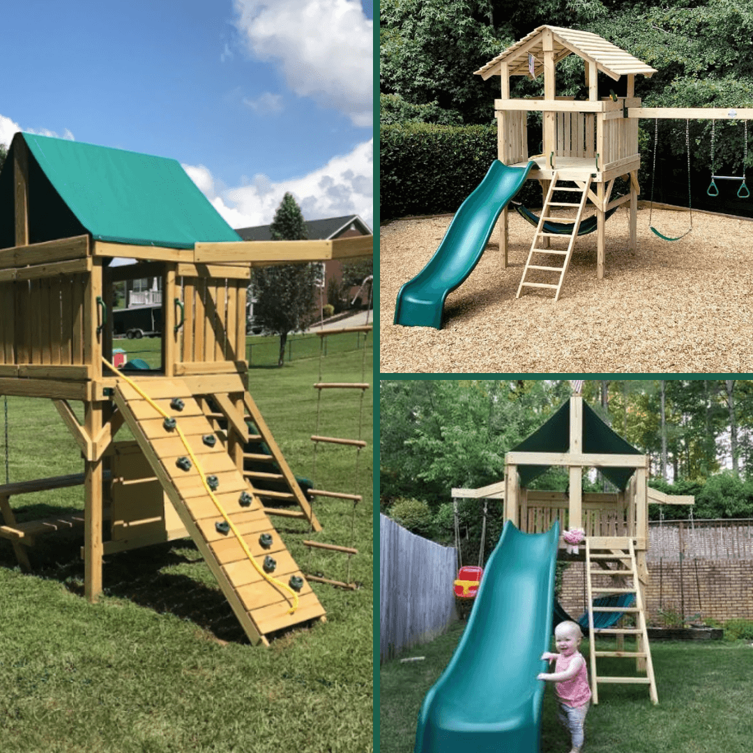 Kids Swing Sets for Smaller Yards